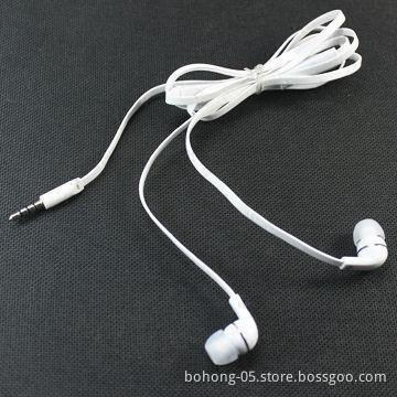 Universal Headset for 3.5mm Connector Hot-selling Phone and Tablet (with White and Black Color)